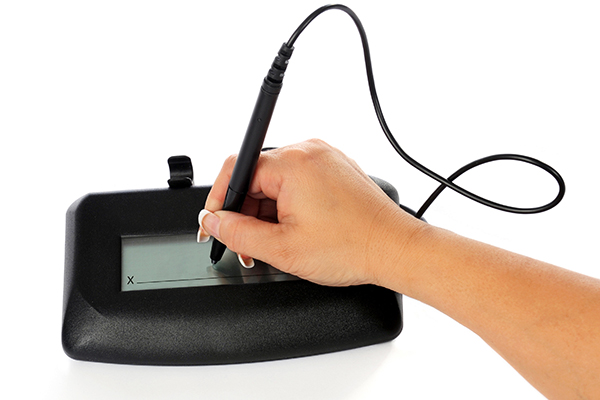 Electronic Signature Pad